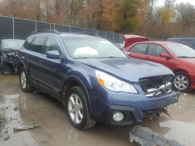 4S4BRDKC2D2227807 - 2013 SUBARU OUTBACK 3. BLUE photo 1