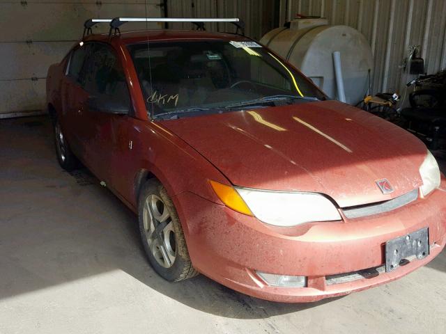 1G8AV12F63Z191012 - 2003 SATURN ION LEVEL ORANGE photo 1