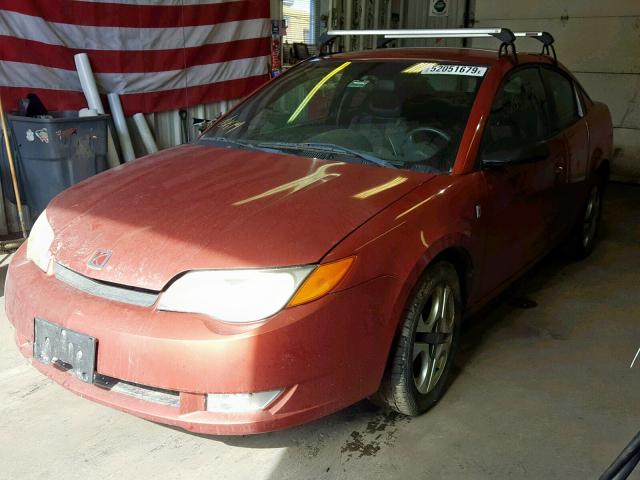 1G8AV12F63Z191012 - 2003 SATURN ION LEVEL ORANGE photo 2