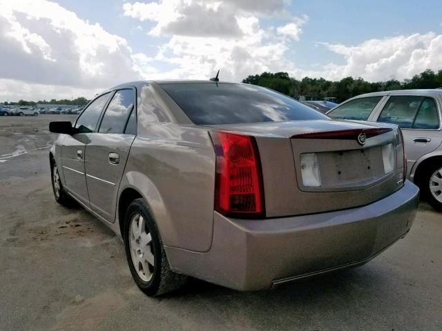 1G6DP577860116278 - 2006 CADILLAC CTS HI FEA GOLD photo 3