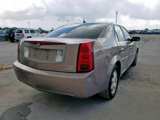 1G6DP577860116278 - 2006 CADILLAC CTS HI FEA GOLD photo 4