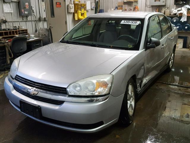 1G1ZT54855F190015 - 2005 CHEVROLET MALIBU LS SILVER photo 2