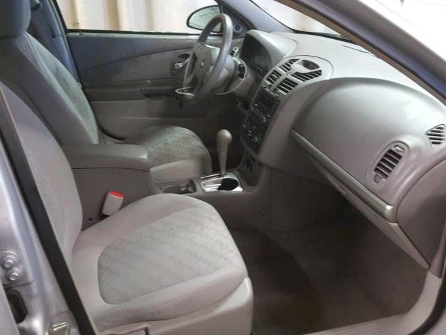 1G1ZT54855F190015 - 2005 CHEVROLET MALIBU LS SILVER photo 5