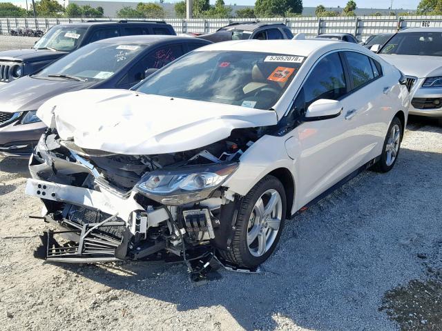 1G1RA6S52GU132950 - 2016 CHEVROLET VOLT LT WHITE photo 2