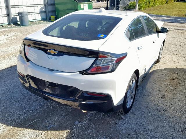 1G1RA6S52GU132950 - 2016 CHEVROLET VOLT LT WHITE photo 4