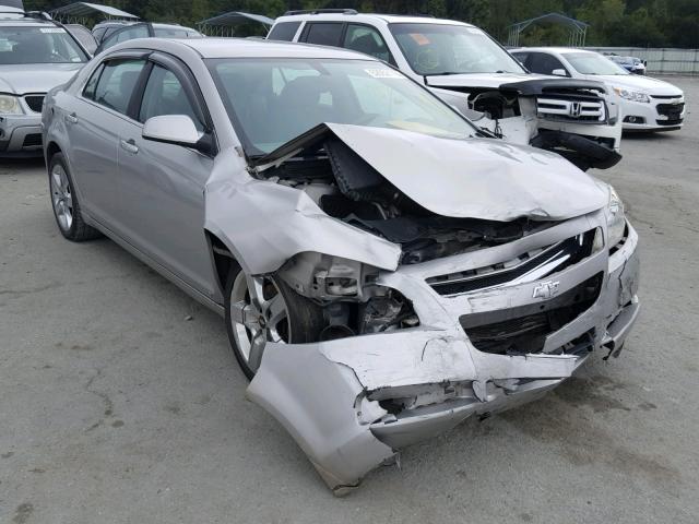 1G1ZH57B08F175306 - 2008 CHEVROLET MALIBU 1LT SILVER photo 1
