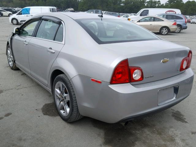 1G1ZH57B08F175306 - 2008 CHEVROLET MALIBU 1LT SILVER photo 3