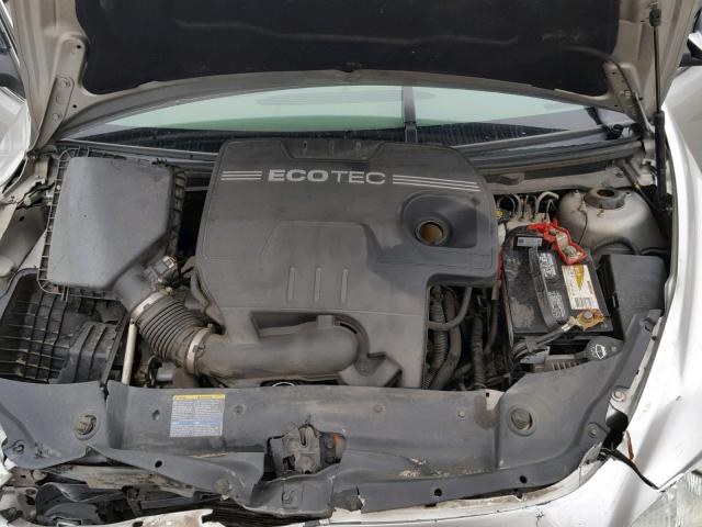 1G1ZH57B08F175306 - 2008 CHEVROLET MALIBU 1LT SILVER photo 7