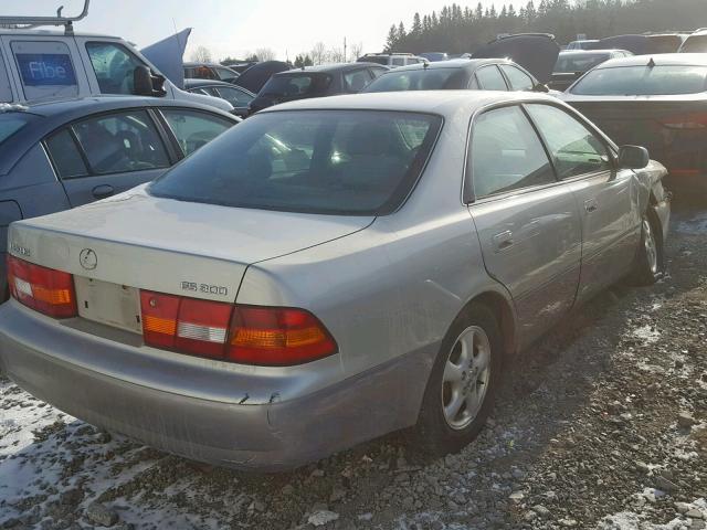 JT8BF22G3V0042326 - 1997 LEXUS ES 300 BEIGE photo 4