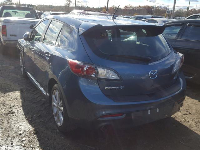 JM1BL1H69A1210493 - 2010 MAZDA 3 S BLUE photo 3