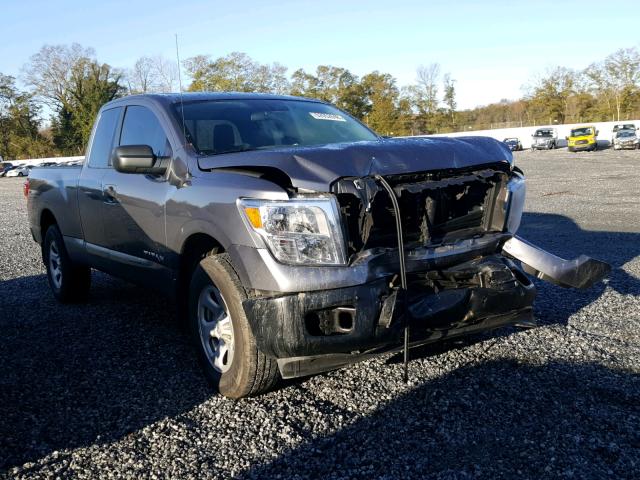 1N6AA1CJ9HN564026 - 2017 NISSAN TITAN S GRAY photo 1