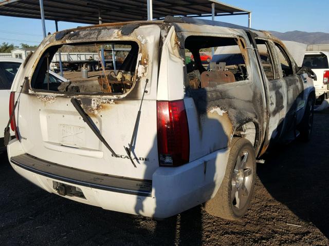 1GYFK66807R180763 - 2007 CADILLAC ESCALADE E WHITE photo 4