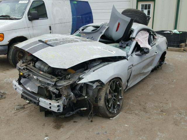 1FA6P8JZ3G5524148 - 2016 FORD MUSTANG SH SILVER photo 2