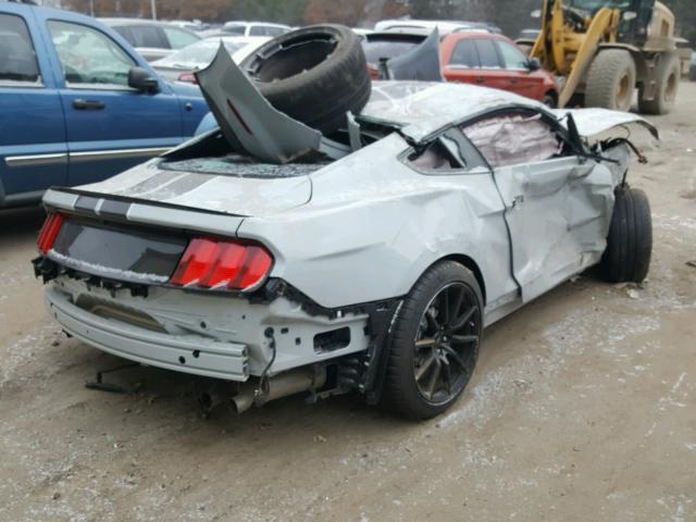 1FA6P8JZ3G5524148 - 2016 FORD MUSTANG SH SILVER photo 4