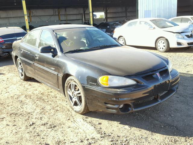 1G2NW52E31C177785 - 2001 PONTIAC GRAND AM G BLACK photo 1