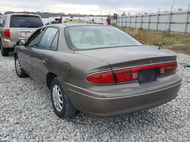 2G4WS52JX31204168 - 2003 BUICK CENTURY CU GRAY photo 3