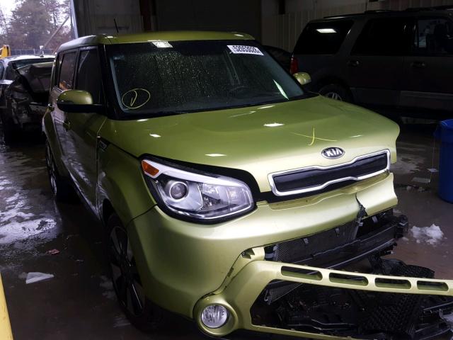 KNDJX3A51F7775189 - 2015 KIA SOUL ! GREEN photo 1