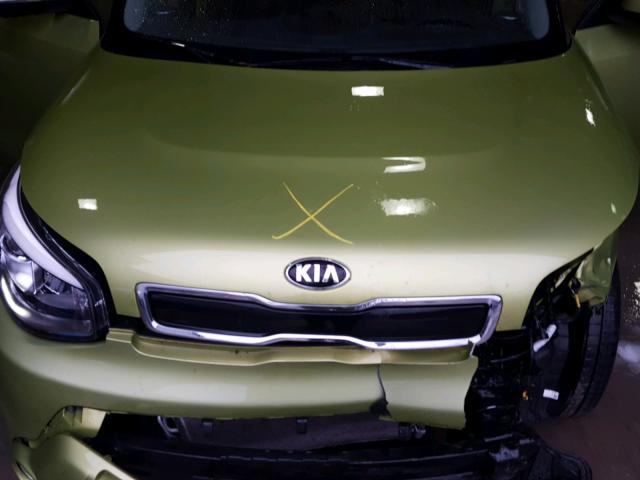 KNDJX3A51F7775189 - 2015 KIA SOUL ! GREEN photo 7