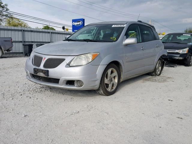 5Y2SL63815Z429333 - 2005 PONTIAC VIBE SILVER photo 2