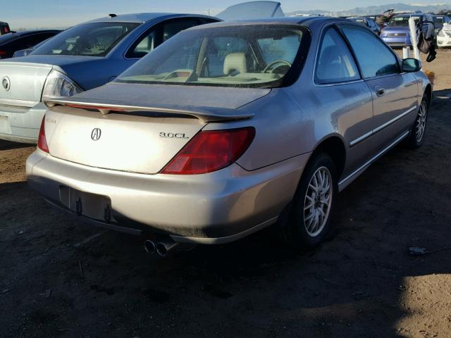 19UYA2255XL005967 - 1999 ACURA 3.0CL BEIGE photo 4