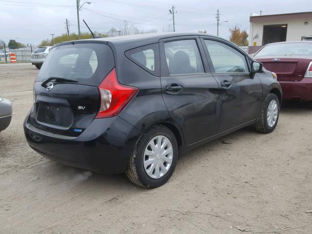 3N1CE2CPXGL383772 - 2016 NISSAN VERSA NOTE BLACK photo 4