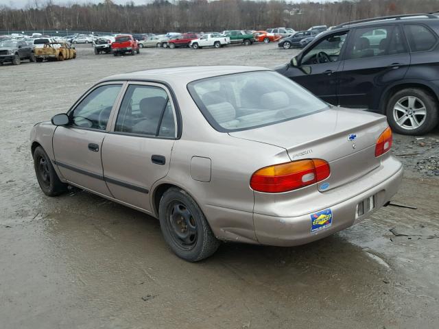 1Y1SK5289WZ412596 - 1998 CHEVROLET GEO PRIZM TAN photo 3