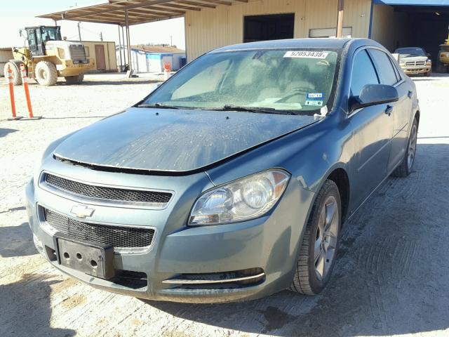 1G1ZH57B19F153137 - 2009 CHEVROLET MALIBU 1LT 绿色 照片 2
