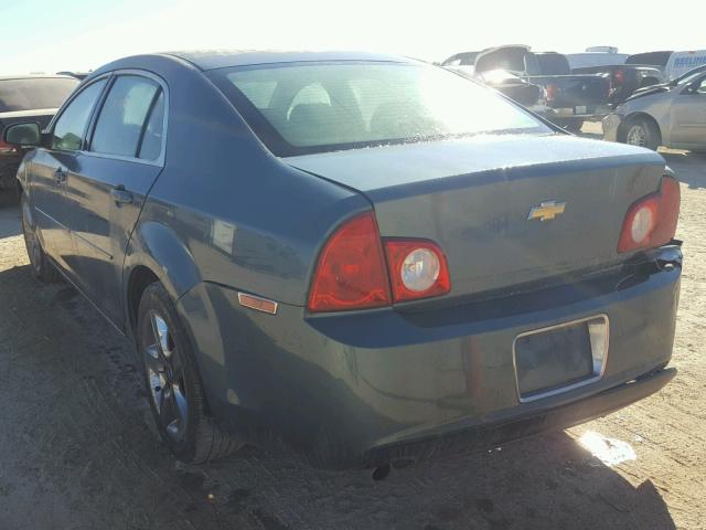 1G1ZH57B19F153137 - 2009 CHEVROLET MALIBU 1LT 绿色 照片 3