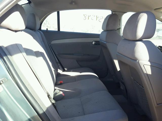 1G1ZH57B19F153137 - 2009 CHEVROLET MALIBU 1LT 绿色 照片 6