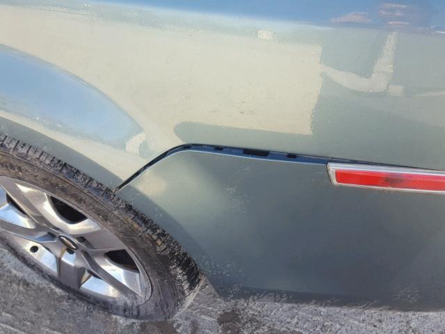 1G1ZH57B19F153137 - 2009 CHEVROLET MALIBU 1LT 绿色 照片 9