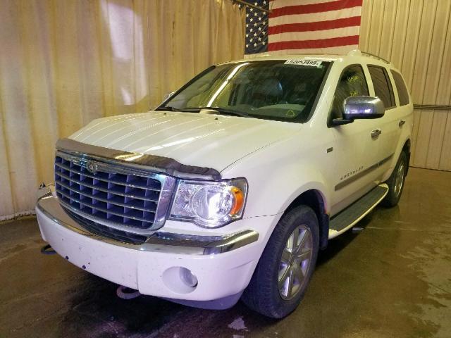 1A8HW58288F147074 - 2008 CHRYSLER ASPEN LIMI WHITE photo 2