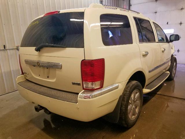 1A8HW58288F147074 - 2008 CHRYSLER ASPEN LIMI WHITE photo 4