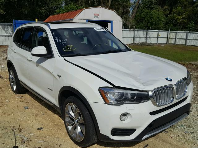 5UXWX9C50G0D77649 - 2016 BMW X3 XDRIVE2 WHITE photo 1