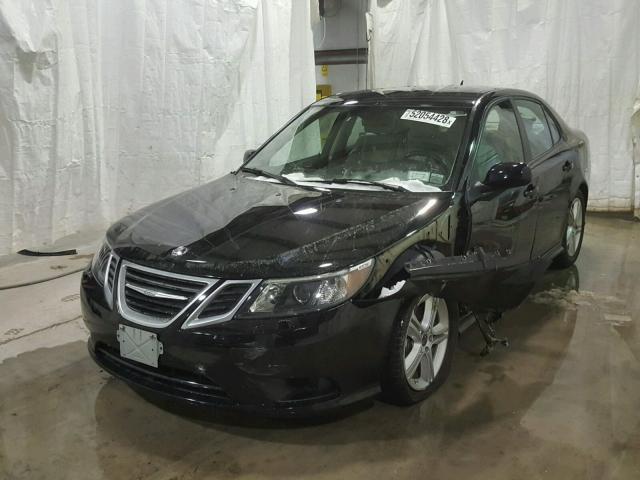 YS3FA4NY8B1300291 - 2011 SAAB 9-3 2.0T BLACK photo 2