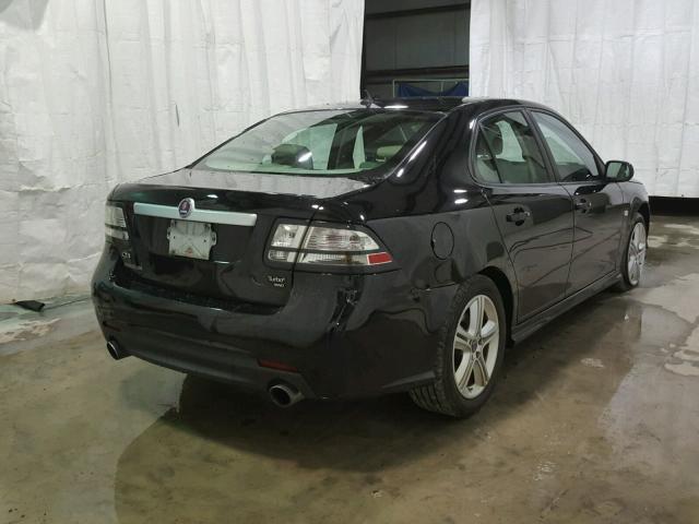 YS3FA4NY8B1300291 - 2011 SAAB 9-3 2.0T BLACK photo 4