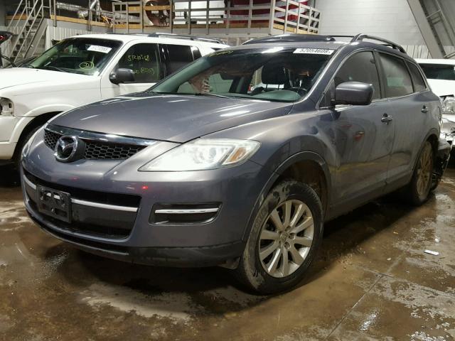 JM3TB28A180139136 - 2008 MAZDA CX-9 GRAY photo 2