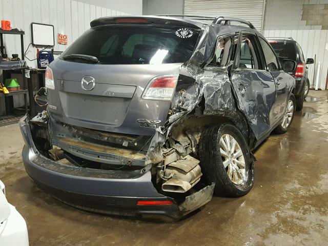 JM3TB28A180139136 - 2008 MAZDA CX-9 GRAY photo 4