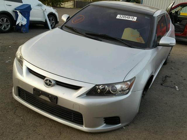 JTKJF5C7XD3057022 - 2013 TOYOTA SCION TC 银色 照片 2