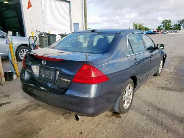 1HGCM56886A115364 - 2006 HONDA ACCORD EX GRAY photo 4