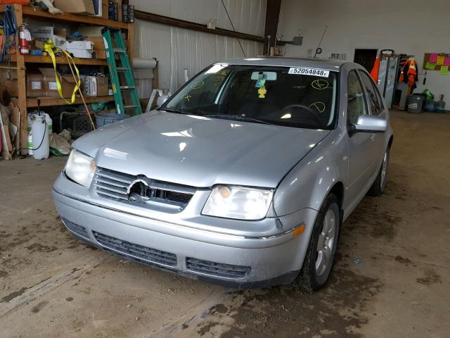 3VWSK69M15M037572 - 2005 VOLKSWAGEN JETTA GLS SILVER photo 2