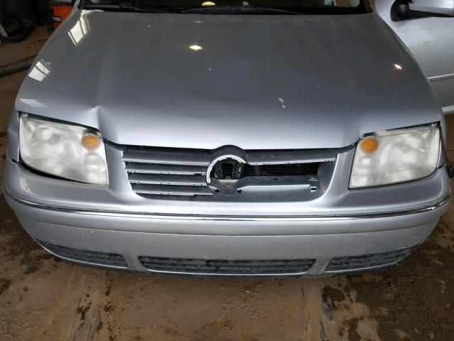 3VWSK69M15M037572 - 2005 VOLKSWAGEN JETTA GLS SILVER photo 7