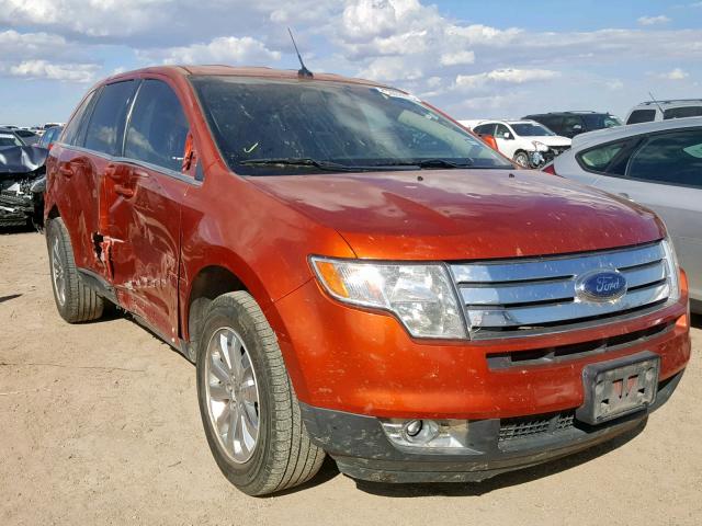 2FMDK39C98BA89485 - 2008 FORD EDGE LIMIT ORANGE photo 1