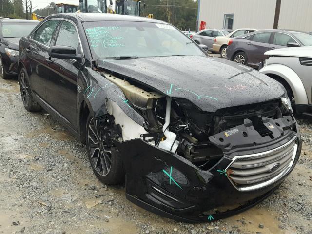 1FAHP2E83HG125138 - 2017 FORD TAURUS SEL BLACK photo 1