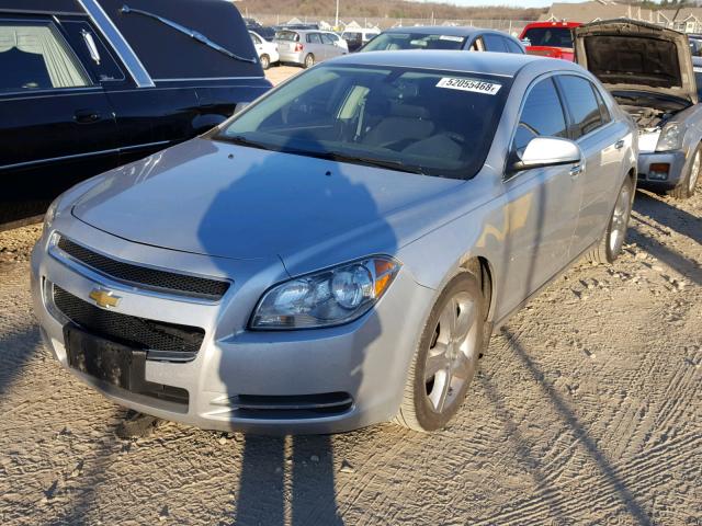 1G1ZC5E03CF248399 - 2012 CHEVROLET MALIBU 1LT SILVER photo 2