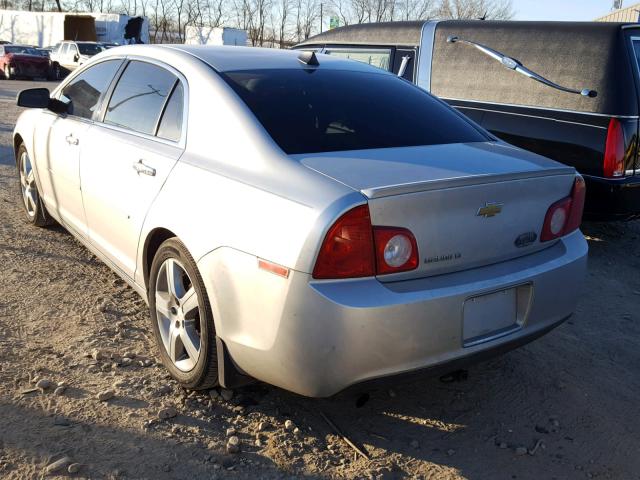 1G1ZC5E03CF248399 - 2012 CHEVROLET MALIBU 1LT SILVER photo 3