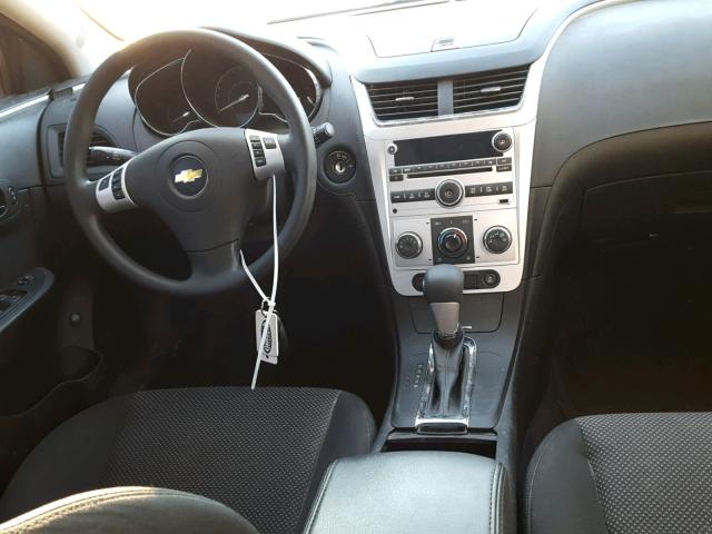 1G1ZC5E03CF248399 - 2012 CHEVROLET MALIBU 1LT SILVER photo 9