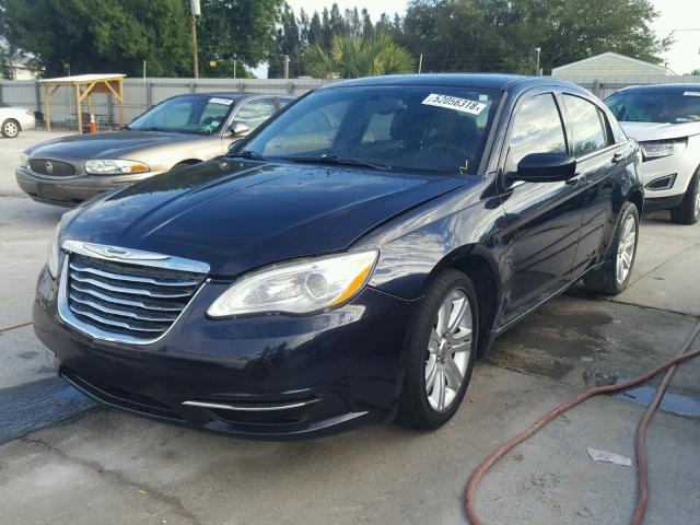 1C3CCBBG1CN226876 - 2012 CHRYSLER 200 TOURIN BLUE photo 2