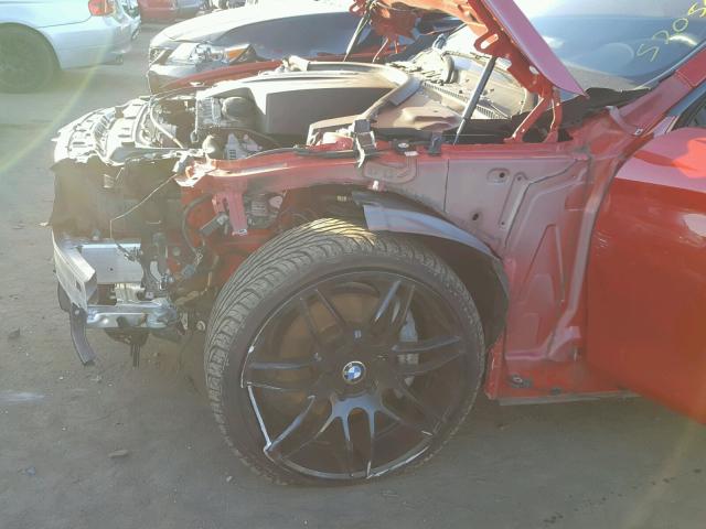 WBA3R5C58EK187665 - 2014 BMW 435 XI RED photo 9