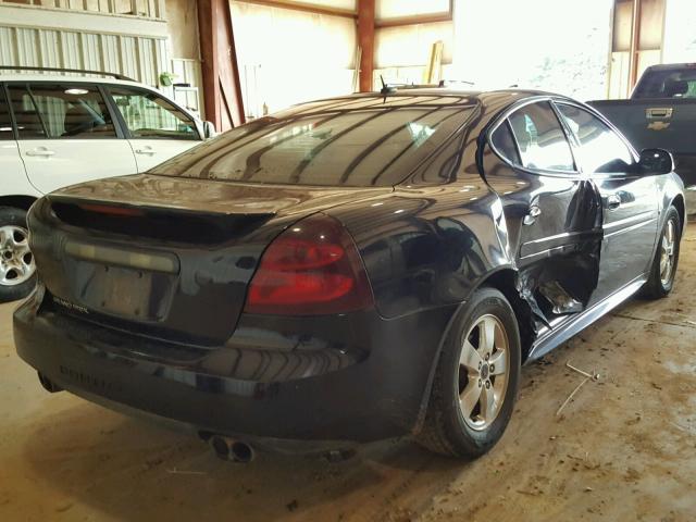 2G2WP582661124607 - 2006 PONTIAC GRAND PRIX BLACK photo 4