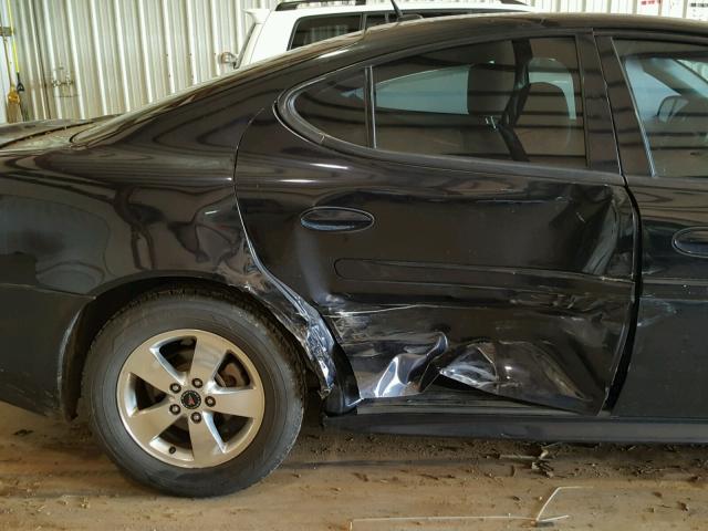 2G2WP582661124607 - 2006 PONTIAC GRAND PRIX BLACK photo 9